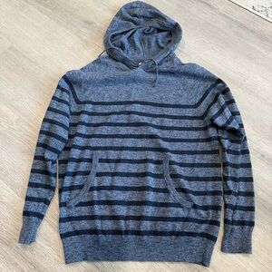 Sonoma Blue and Navy Knit Hoodie